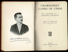 Load image into Gallery viewer, Charousek's Games of Chess: With Annotations and Biographical Introduction