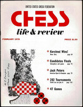 Load image into Gallery viewer, Chess Life and Review: Official Publication of the United States Chess Federation Volume XXXIII (33)