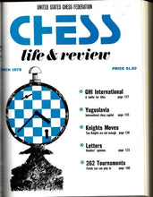 Load image into Gallery viewer, Chess Life and Review: Official Publication of the United States Chess Federation Volume XXXIII (33)