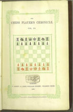 Load image into Gallery viewer, The Chess Player's Chronicle Volume XII (12)