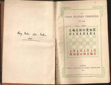 Load image into Gallery viewer, The Chess Player's Chronicle Volume XII (12)