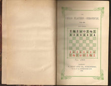 Load image into Gallery viewer, Chess Player's Chronicle Volume III (3) New Series