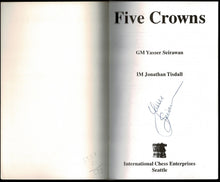 Load image into Gallery viewer, Five Crowns: Kasparov-Karpov World Chess Championship 1990 New York-Lyon