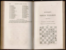 Load image into Gallery viewer, Morphy's Games of Chess and Frère's Problem Tournament