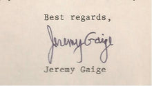 Load image into Gallery viewer, German Chess Personalia (revised June 26, 1986 Proof and signed letter )