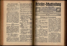 Load image into Gallery viewer, Arbeiter Schachzeitung Volume 16