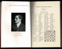 Load image into Gallery viewer, The book of the Hastings International Masters' Chess Tournament, 1922;: Containing all the games played with annotations by the winner, A. Alekhine, ... account of the tournament by Sir G. A. Thomas