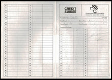 Load image into Gallery viewer, 30th annual Biel International Chess Festival Score Sheet