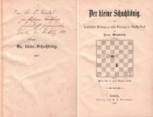 Load image into Gallery viewer, Der kleine Schachkönig. Leichtfaßliche Anleitung zu rascher Erlernung der Schachspielkuns