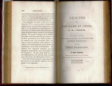 Load image into Gallery viewer, Studies of Chess: Containing a Poem by Sir William Jones, a Systematic introduction to the Game; and the whole Analysis of Chess
