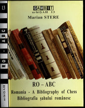 Load image into Gallery viewer, Romania - A Bibliography of Chess. Bibliografia sahului romanesc