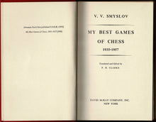 Load image into Gallery viewer, My Best Games of Chess 1935-1957