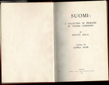 Load image into Gallery viewer, Suomi: A Collection of Problems by Finish Composers