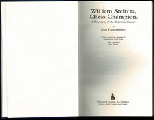 Load image into Gallery viewer, William Steinitz, Chess Champion: A Biography of the Bohemian Caesar