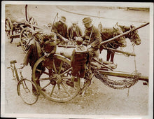 Load image into Gallery viewer, 5 photographs Relating to Chess including Vera Menchik in a Simultaneous Exhibition