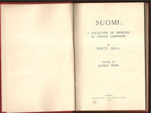 Load image into Gallery viewer, Suomi: A Collection of Problems by Finish Composers