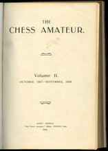 Load image into Gallery viewer, The Chess Amateur Volume II