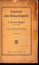 Load image into Gallery viewer, Handbuch des Schachspiels