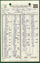 Load image into Gallery viewer, 1981 United States Chess Championship and Zonal Qualifier (Score Sheets) John Peter Fedorowicz vs the field
