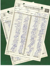 Load image into Gallery viewer, 1981 United States Chess Championship and Zonal Qualifier (Score Sheet)