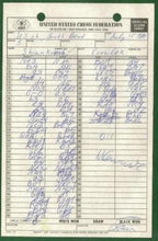 Load image into Gallery viewer, 1981 United States Chess Championship and Zonal Qualifier (Score Sheet)