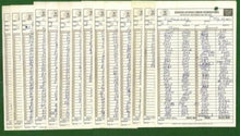 Load image into Gallery viewer, 1981 United States Chess Championship and Zonal Qualifier (Score Sheets) James Edward Tarjan (1952- ) vs the Field