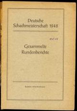 Load image into Gallery viewer, Deutsche Schachmeisterschaft mitteinlingsblatt des Essener Schachverbandes (tournament bulletins)