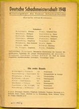 Load image into Gallery viewer, Deutsche Schachmeisterschaft mitteinlingsblatt des Essener Schachverbandes (tournament bulletins)