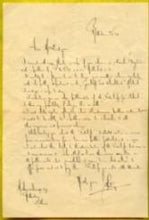 Load image into Gallery viewer, Letter to Fritjof Lindgren by Jan Hartong
