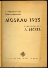 Load image into Gallery viewer, 2 Internationales Schachmeisterturnier Moskau 1935