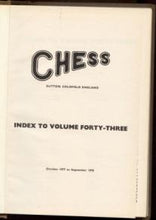 Load image into Gallery viewer, Chess Volume 43