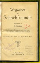 Load image into Gallery viewer, Wegweiser for Schachfreunde