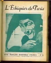 Load image into Gallery viewer, L'echiquier de Paris Revue Francaise Bimestrielle 'Echiquier d'Echecss