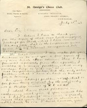 Load image into Gallery viewer, Letter to Fritz Englund from E E Westbury
