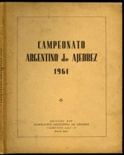 Load image into Gallery viewer, Torneo Campeonato de Ajedrez 1961