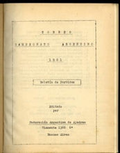 Load image into Gallery viewer, Torneo Campeonato de Ajedrez 1961