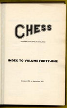 Load image into Gallery viewer, Chess Volume 41