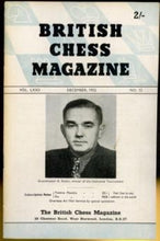 Load image into Gallery viewer, The British Chess Magazine Volume LXXII (72)