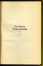 Load image into Gallery viewer, Das Schwarze Schnittpunktgefuge