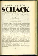 Load image into Gallery viewer, Tidskrift för Schack, Volume 49