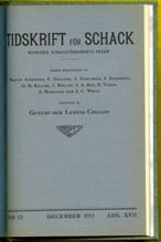 Load image into Gallery viewer, Tidskrift för Schack, Volume 17