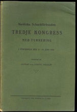 Load image into Gallery viewer, Nordiska Schackförbundets tredje Kongress tredje kongress med turnering i Stockholm den 11-24 juni 1905