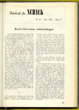 Load image into Gallery viewer, Tidskrift för Schack, Volume 57