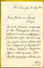 Load image into Gallery viewer, Letter to Gustaf and Ludvig Collijn from Franz Beckers