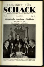 Load image into Gallery viewer, Tidskrift för Schack, Volume 51