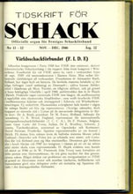 Load image into Gallery viewer, Tidskrift för Schack, Volume 52