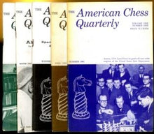 Load image into Gallery viewer, American Chess Quarterly, Volume 1