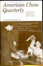 Load image into Gallery viewer, American Chess Quarterly Volume four (4)