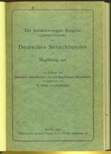Load image into Gallery viewer, Der funfundzwanzigste Kongress (Jubilaums-Kongress) des Deutschen Schachbundes in Magdeburg 1927