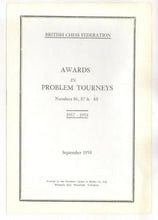 Load image into Gallery viewer, The Problemist: Proceedings of the British Chess Problem Society Volume 6
